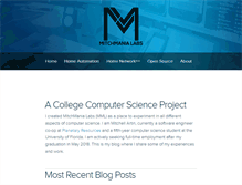 Tablet Screenshot of mitchmania.com